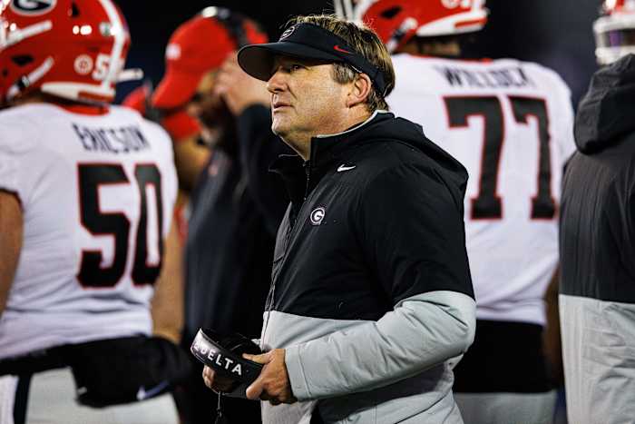 Georgia head coach Kirby Smart